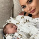Jessica-Jane Stafford Instagram - Got cuddles from this little man today. Utterly gorgeous, perfect, calm and cuddly Sebastian. Aunty Jess loves you so much already, can’t wait to watch you grow and be the one that you come to when you want dropping off/collecting from nightclubs when you’re older 😂🕺 Love you and your mummy @laura_f_austin to the moon and back 💙💙💙💙💙💙