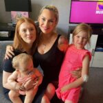 Jessica-Jane Stafford Instagram - My baby had a baby, finally got to meet the gorgeous Jasmine today and my equally gorgeous little sis @helenagreetham ❤️❤️❤️