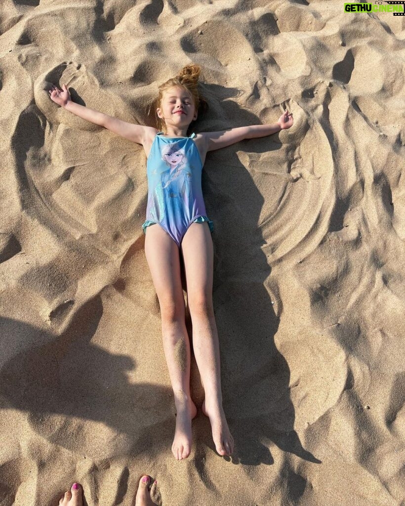 Jessica-Jane Stafford Instagram - Sand Angel #Portugal #PortugeseLife #Sand #SandEverywhere #SandInCar #SandInTheBed #Help