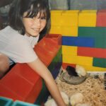 Jessica-Jane Stafford Instagram - Went to the kids school to see the newly hatched chicks. I remember doing the same in Y4 when I was 9 🥹 Who had chicks at their school? Swipe for flashback..!!