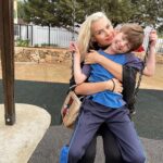 Jessica-Jane Stafford Instagram - My heart bursts with love for this little man. Angel hasn’t had the easiest start with his schooling, interrupted by the attack at our house a few years ago (which still affects him) a new school, then covid and another new school. He calls everyone his friend and is so affectionate and loving with a fabulous sense of toilet humour 😂 I’m the luckiest girl in the world to have him. Mummy and daddy love you so much Angel 💙💙💙