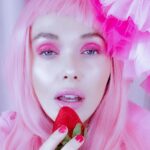 Jessica Cook Instagram - D.A.N.K. “Under the Strawberry Moon” Created by: @raquelhoque Model: @jessicamcook