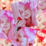 Jessica Cook Instagram - D.A.N.K. “Under the Strawberry Moon” Created by: @raquelhoque Model: @jessicamcook