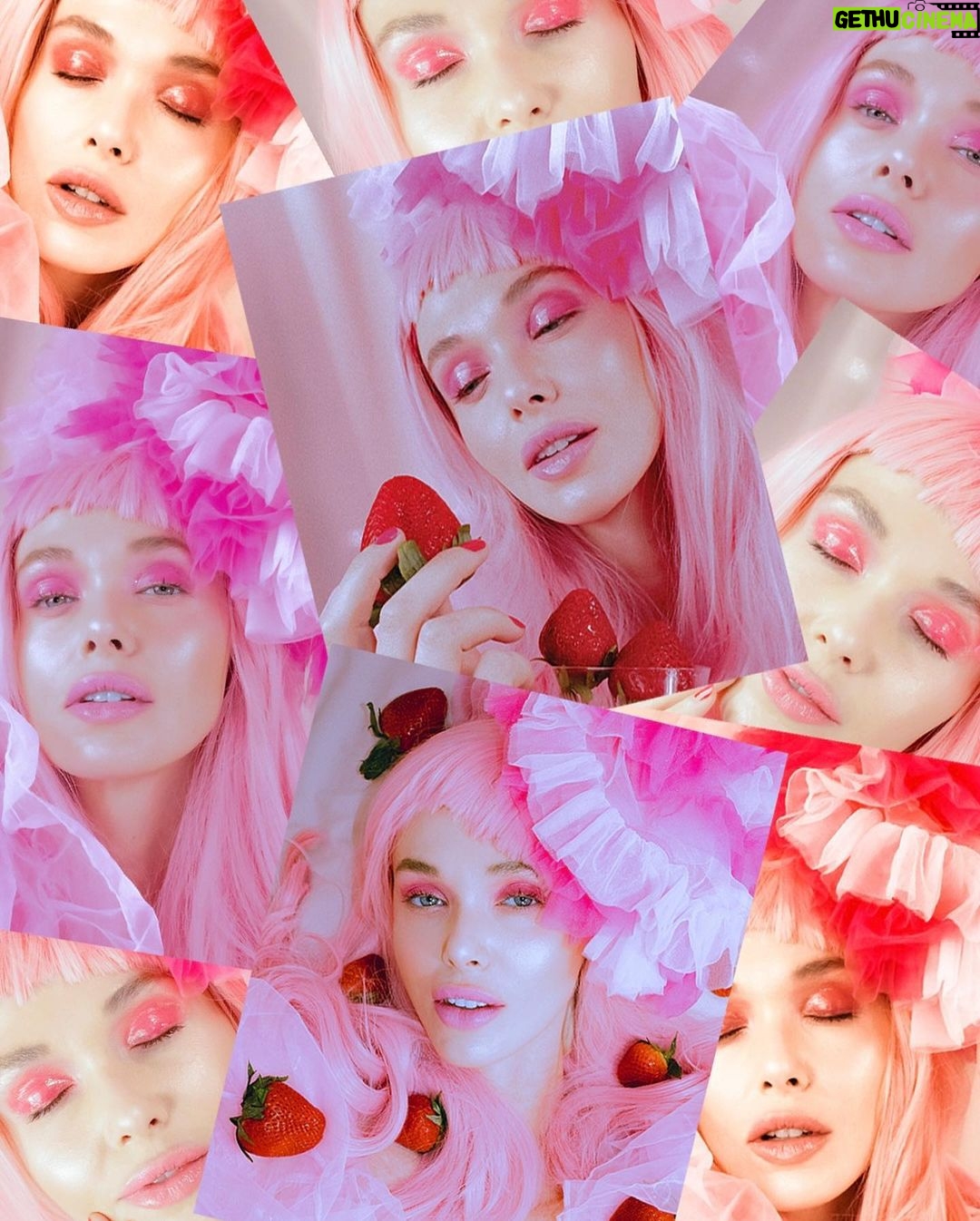 Jessica Cook Instagram - D.A.N.K. “Under the Strawberry Moon” Created by: @raquelhoque Model: @jessicamcook