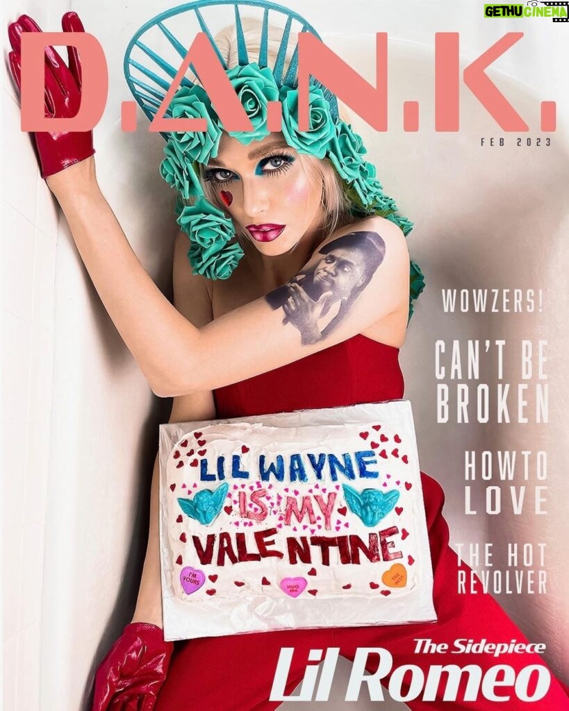 Jessica Cook Instagram - Introducing D.A.N.K. Magazine Created by: @raquelhoque Model: @jessicamcook Valentine: @liltunechi