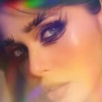Jessica Cook Instagram - MUA, shot and directed by: @vittoriomasecchia Spiked! @jessicamcook in a feral brow+crease sticker design 🐯 #beauty #model #beautyphotography #beautymakeup #losangeles