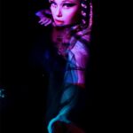 Jessica Cook Instagram - D.A.N.K “Alien Water” Created by: @raquelhoque Model: @jessicamcook Assist: @go_for_neens @dankmagazinecollective Los Angeles, California