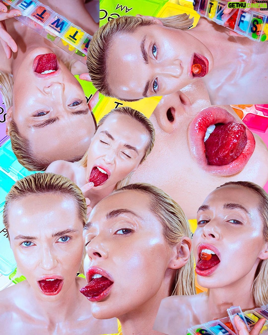 Jessica Cook Instagram - D.A.N.K “Candy Sick” Created by: @raquelhoque Model: @jessicamcook SFX: @imitation.of.life @dankmagazinecollective