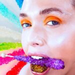 Jessica Cook Instagram - D.A.N.K “Candy Sick” Created by: @raquelhoque Model: @jessicamcook SFX: @imitation.of.life @dankmagazinecollective