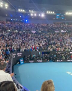 Jessica Gomes Instagram - Unforgettable weekend with @kiaaustralia taking the #KiaEV6GT for a spin and lots more. Thank you so much for having me. #KiaAustralia 🎾 @australianopen 🏆 Melbourne, Victoria, Australia