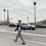 Jessica Mila Instagram - Touchdown Paris! #THEMARCJACOBS #GapLuxury Paris, France