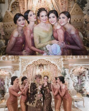 Jessica Mila Instagram - Happy wedding @enzystoria & @molenkasetra , wishing you a lifetime of wedded bliss. Truly happy for you both!

Dear ayang, even though our circumstances have changed and we have embarked on the journey of becoming someone's wife, our unbreakable bond as best friends will never gonna change 🤍