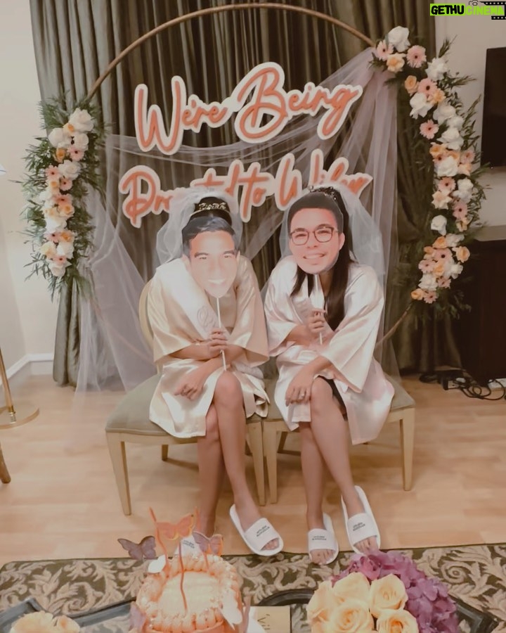 Jessica Mila Instagram - Definisi perkataan adalah doa 🥹 Cheers to a whole new stage in our life🤍✨ love you always @enzystoria !