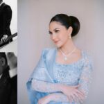 Jessica Mila Instagram - Embracing the beautiful traditions of Martumpol 🤍 #KUPunyaMILA Photographer by @ini_niel @venemapictures Make Up by @taliasubandrio Hair by @hairbysinta Bride Attire by @myrnamyura Songket by @merdisihombing Bride & Family Shoes by @regisbridalshoes Groom & Family Attire by @wonghangtailor