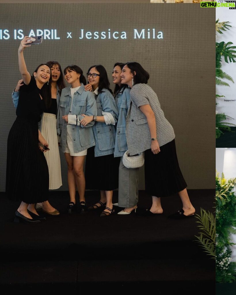 Jessica Mila Instagram - Finally, this collaboration is out! Persiapan collab ini punya perjalanan yang cukup panjang but now you guys can get your hands on it! It's such an honor for me to have the opportunity to do this collaboration. I hope you guys are happy and can 'cherish' the collection yang aku dan team @thisisapril_ persiapkan dengan sepenuh hati! 🤍