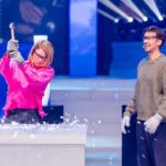 Jessica Schwarz Instagram - Am Dienstag um 20.15 Uhr hämmern @florian.david.fitz et moi bei @jokoundklaas gegen @prosieben #jokoundklaas#prosieben#tvshow#action#hammermäßig