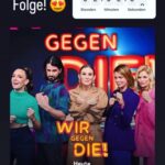 Jessica Schwarz Instagram - Heute Abend 20.15 Uhr auf @prosieben #wirgegendie mit meiner supersister @sandrastraum @carokebelin @davidkebekus @frau_michaelsen ❤️ DAUMEN DRÜCKEN 🤞🏻
