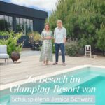 Jessica Schwarz Instagram - Start to dream with us and have a look at our interior& homestory on @westwingde 💫 Wish you a great sunday from @reves.etoilesportugal Jessica&Louis #westwing#homestory#ineriordesign#glamping#portugal#setubal#paradise Portugal
