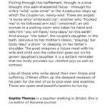 Jessica St. Clair Instagram - A beautiful review of @bydanobrien book "Our Cancers" by @acrebooks. We talk a lot on The Deep Dive about trauma and how you can survive it and come out on the other side stronger. This is that story. Thank you to @magma.poetry for sharing how stunning this book is.