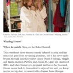 Jessica St. Clair Instagram - Attention Jammers! Playing House is now streaming on @therokuchannel and this review in the NYTimes by our beautiful supporter Margaret Lyons made both @lennonparham and I cry. All we ever wanted to do was create a show that gave comfort to people when they needed it. Love you guys!