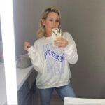 Jessica St. Clair Instagram - Thirst trap. Sweatshirts back in stock...for NOW. Link in bio. @junediane @kinshipgoods