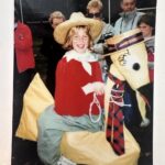 Jessica St. Clair Instagram - 4th Grade. Forced my mom to make me this costume and then forgot to wear pants under the duck so I had to stand for 8 hours straight. @newlondon210