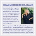 Jessica St. Clair Instagram - I have founded an Institute of Higher Education (accreditation pending) along with fellow Headmistress @junediane. Please use faculty code JSC 15 for 15% off tuition. #startedfromthebottomnowwehere