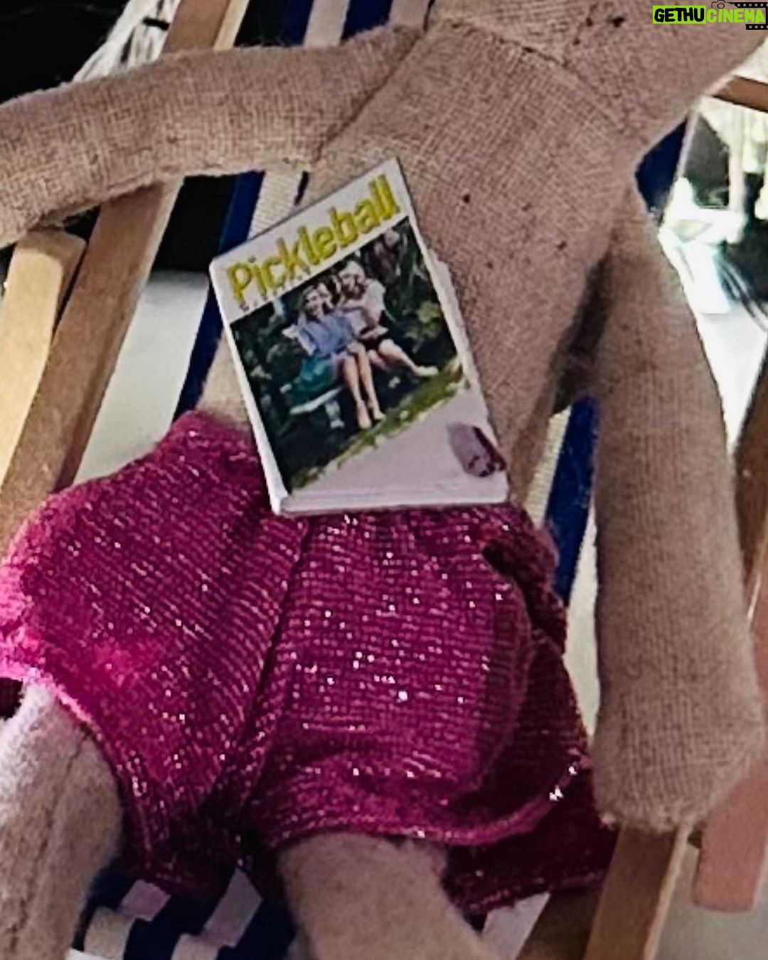 Jessica St. Clair Instagram - These two lucky mice flew south for the winter...scroll to see what they're reading poolside! Miniatures courtesy of @mcsminis @caseyrosewilson @junediane @iamkulap