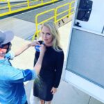 Jessica St. Clair Instagram - It's like I'm being sworn into public office. @familyfeudabc @junediane #dog