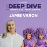 Jessica St. Clair Instagram - Oh, Deep Divers, this interview with @jamievaron left me feeling like I found the most beautiful seashell on the beach that I will treasure forever! It's a soul hug. Go listen immediately. We missed you @junediane