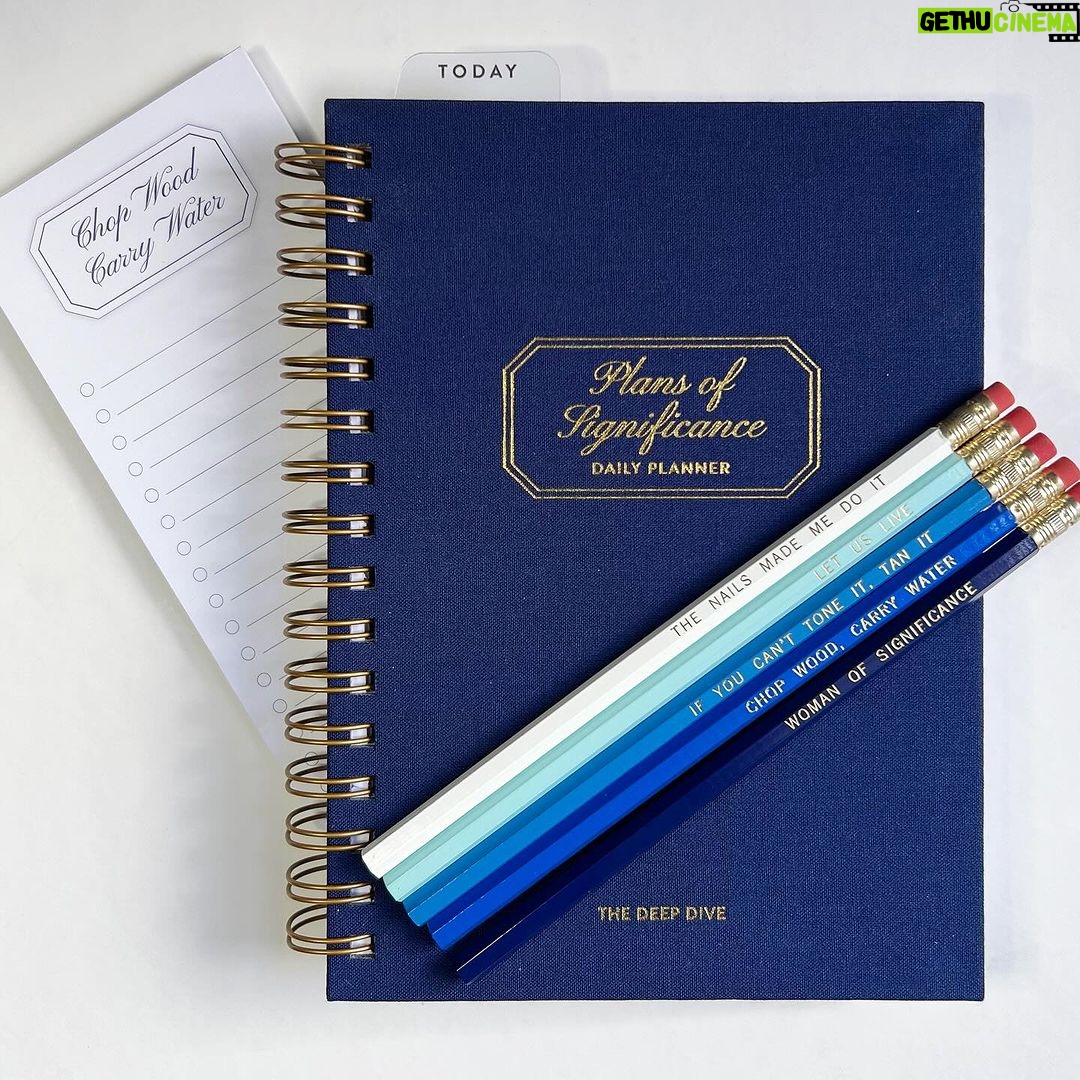 Jessica St. Clair Instagram - The Balance Bound x Deep Dive collection is HERE! ๐ These stationery products unite the Balance Bound Planner system with @stclairjessica & @junedianeโs desire for all to pursue a life of significance ๐ฏโโ๏ธ Shop now at www.balancebound.co/deepdive ๐ Link in bio ๐