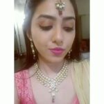 Jheel Mehta Instagram - Make-up by me 💕