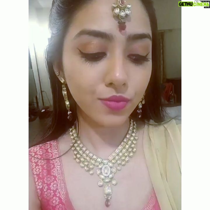 Jheel Mehta Instagram - Make-up by me 💕