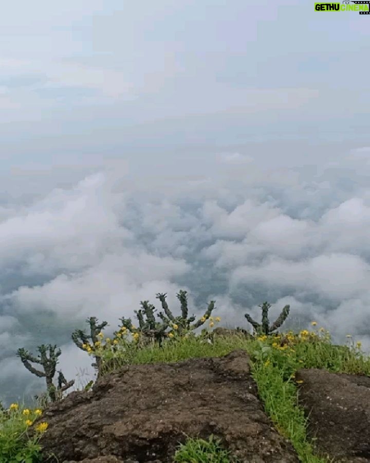 Jheel Mehta Instagram - Photo dump from up in the clouds 🌤️🌄 Swipe to the last video to look at the mesmerizing view from up there! The hike was totally worth it 💯 Had so much fun with my friends and two creative art directors (slide 4) 😂