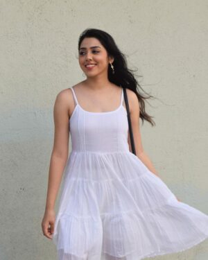 Jheel Mehta Instagram - Felt like the human version of the 💯 emoji in this dress 💮