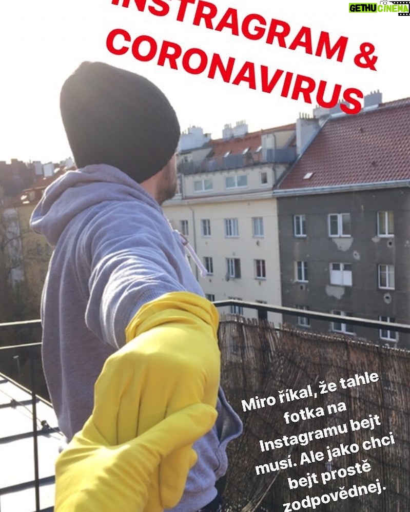 Jiří Mádl Instagram - Jdu s trendy. Prostě jako všichni, neasi. Prague, Czech Republic