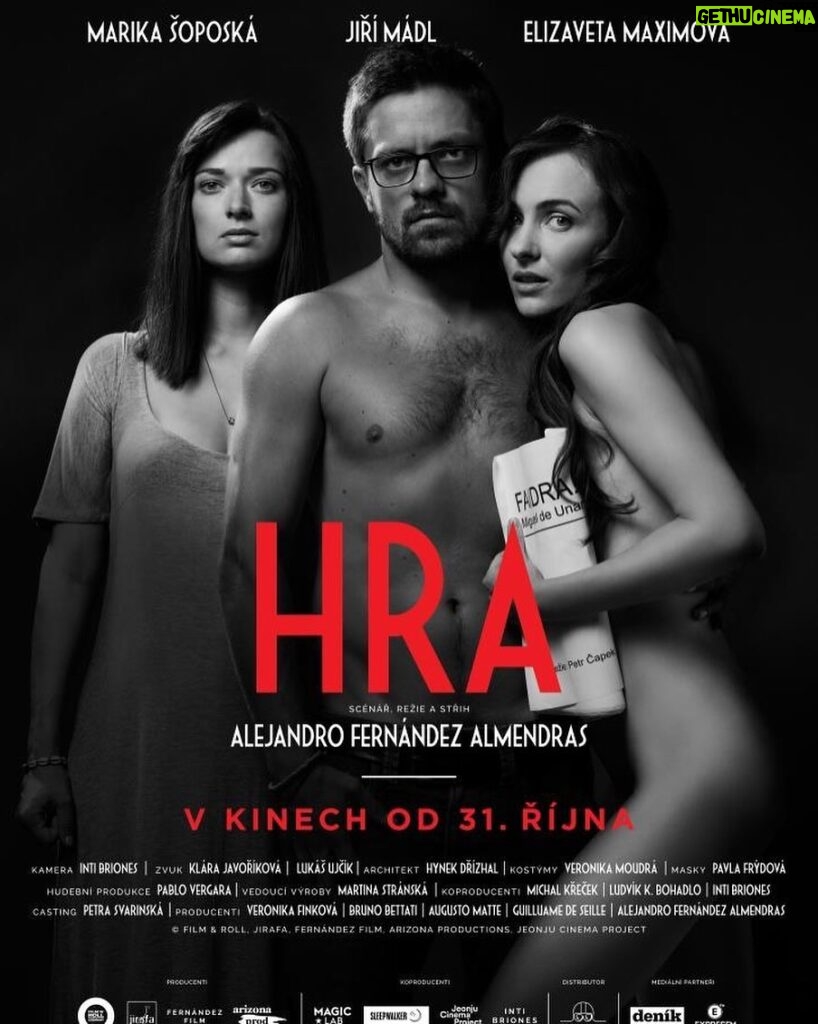 Jiří Mádl Instagram - Film HRA, rok 2019 Uz brzo na HBO