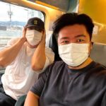 Ji Chang-wook Instagram – 방구랑 기차여행.인줄알았지만 출장 오제길 맨😨😨 하지만 마음만은 여행..🤟🤟