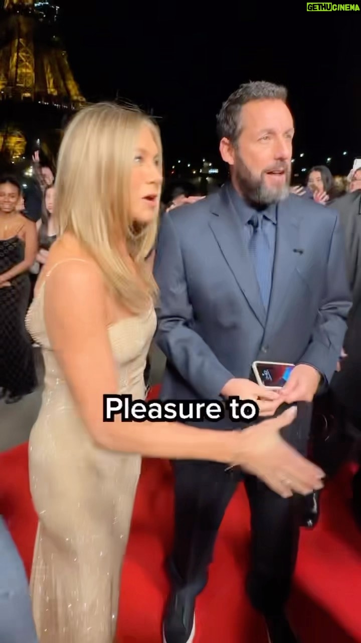 Jimmy Donaldson Instagram - Imagine trading dinner for a Mystery Date and ending up on the RED CARPET with @AdamSandler and @jenniferaniston Watch Murder Mystery 2 streaming on @Netflix March 31st!