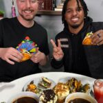 Jimmy Donaldson Instagram - Did a taste test with Keith Lee! Make sure to check out @alohamamacitalv in Las Vegas for some delicious tacos 😋