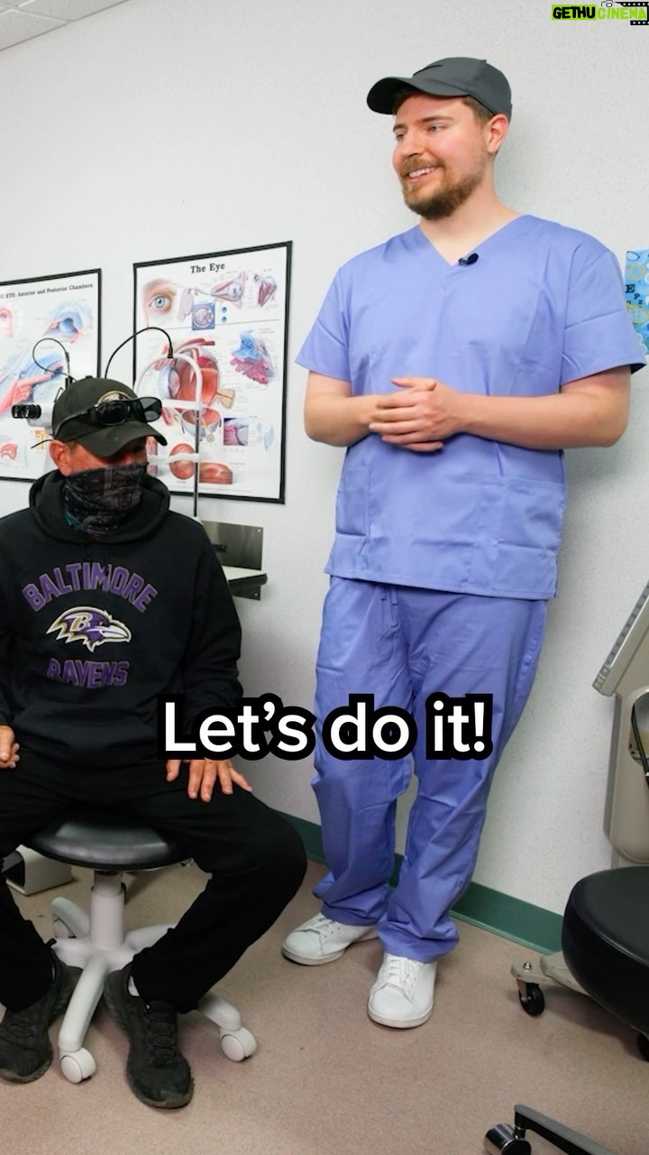 Jimmy Donaldson Instagram - We helped 1,000 Blind People See For The First Time! Video is out now, it’s my favorite one yet (: