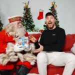 Jimmy Donaldson Instagram - I had no clue what would be inside that present 😭 What did you get for Christmas this year? (ps: We also paid for the entire trip and gave her a new iphone with the $500 lol)
