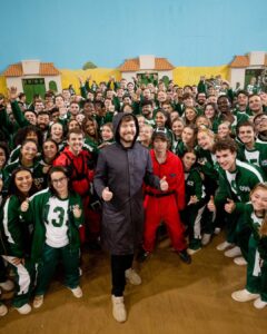 Jimmy Donaldson Instagram - I recreated Squid Game in real life with 456 random people! GO WATCH!