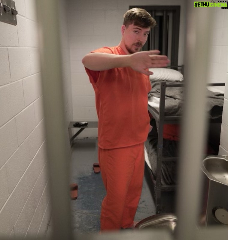 Jimmy Donaldson Instagram - I spent 50 hours in prison for the new video! GO WATCH!