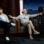 Jimmy Donaldson Instagram - Me and Mark are on Jimmy Kimmel trying to raise some money for TeamSeas! (Also shout out to Jimmy for being super nice and chill. Enjoyed hanging out with him ❤️)