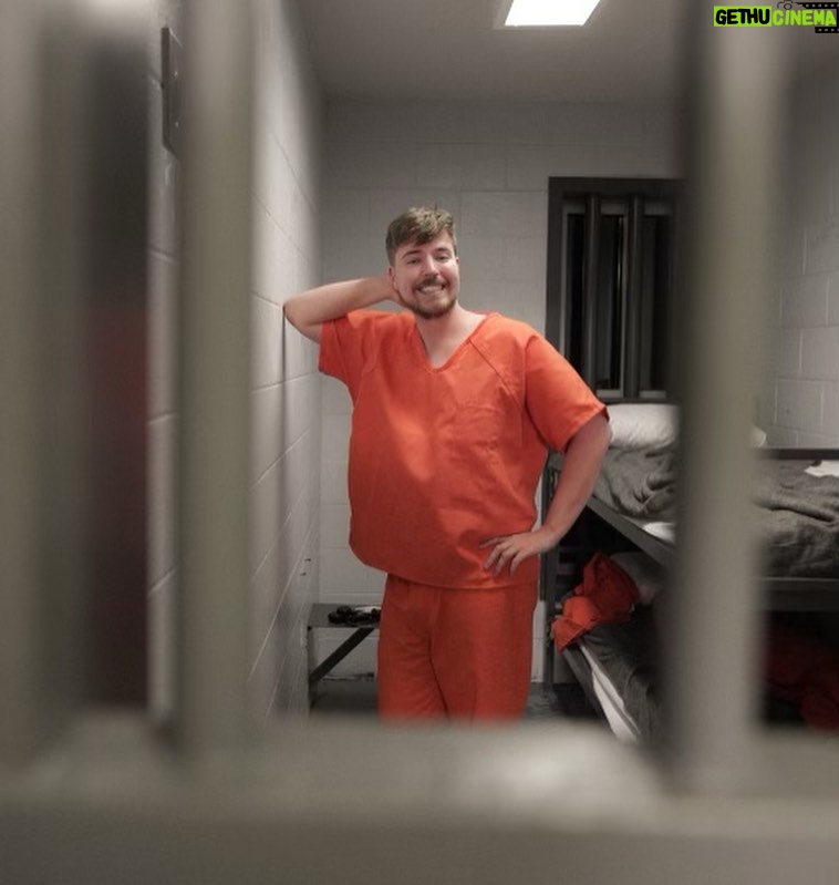 Jimmy Donaldson Instagram - I spent 50 hours in prison for the new video! GO WATCH!