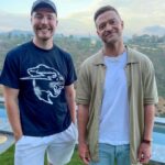 Jimmy Donaldson Instagram – Justin Timberlake, Miranda Cosgrove, Mark Cuban, and our biggest explosions ever are in the new video!