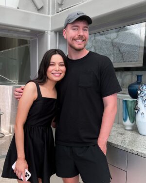 Jimmy Donaldson Instagram - Justin Timberlake, Miranda Cosgrove, Mark Cuban, and our biggest explosions ever are in the new video!