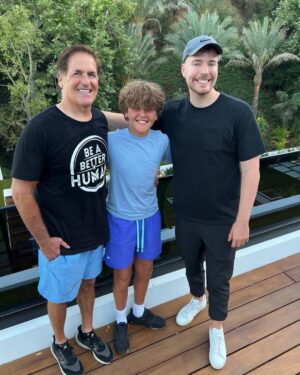 Jimmy Donaldson Instagram - Justin Timberlake, Miranda Cosgrove, Mark Cuban, and our biggest explosions ever are in the new video!