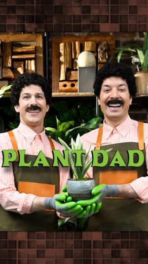 Jimmy Fallon Instagram - Plant Dad w/ Andy Samberg (@thelonelyisland) 🪴 #FallonTonight